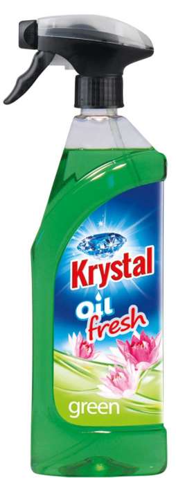 Osvěžovač vzduchu Krystal - olejový, zelený, 750 ml