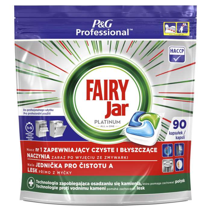 Tablety do myčky Jar Professional - Platinum,90 ks