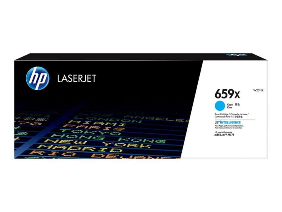 Toner HP W2011X, č. 659X - azurový