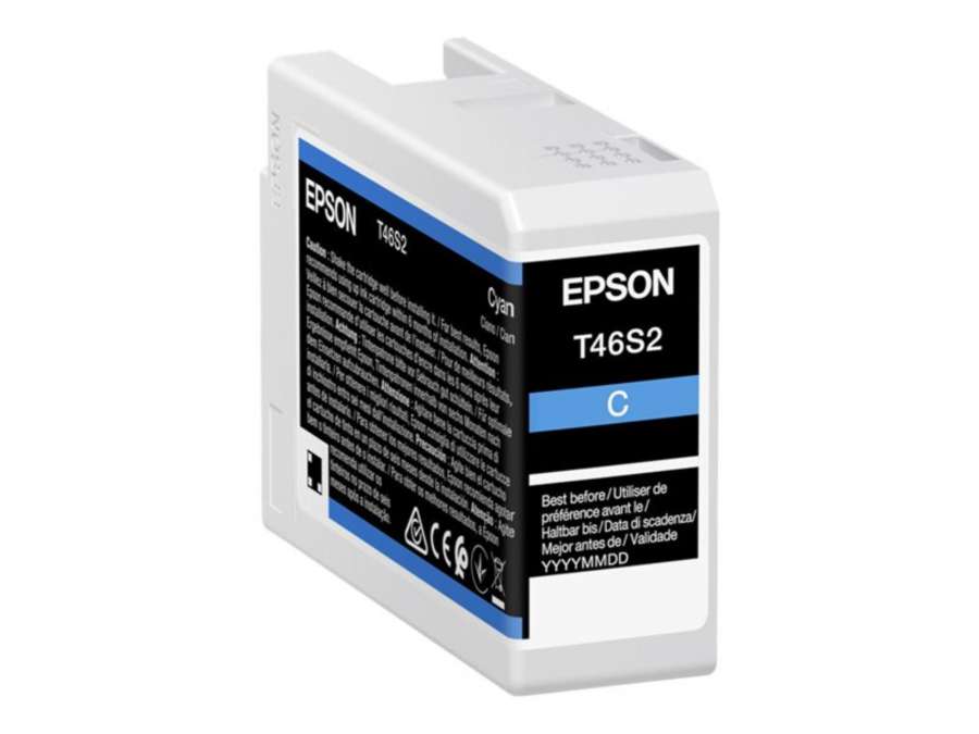 Cartridge Epson T46S2 - azurový