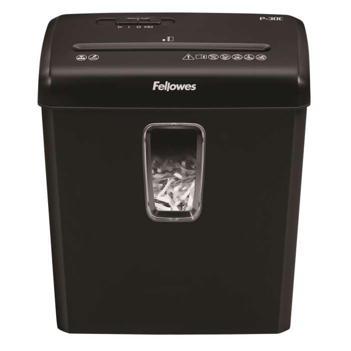 Skartovačka Fellowes P-30 - P4, řez na částice 4 × 34 mm