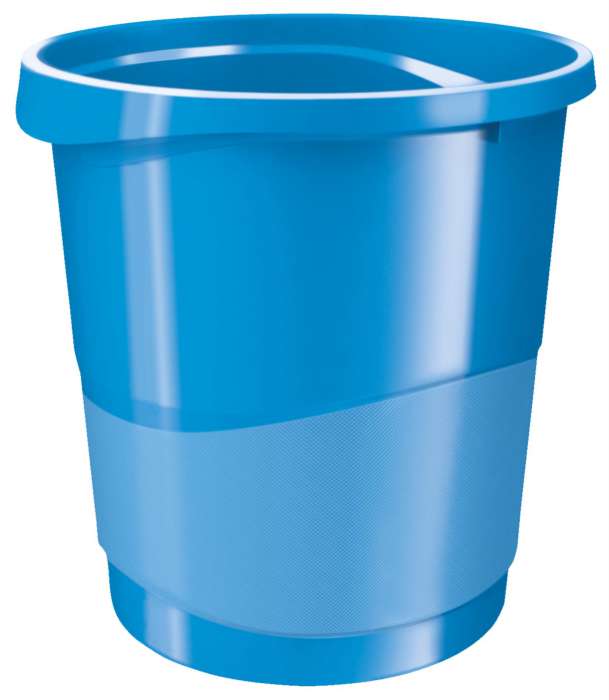Odpadkový koš Esselte VIVIDA - plastový, 14 l, modrý