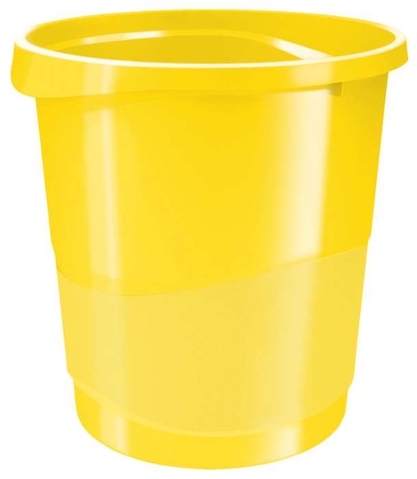 Odpadkový koš Esselte VIVIDA - plastový, 14 l, žlutý