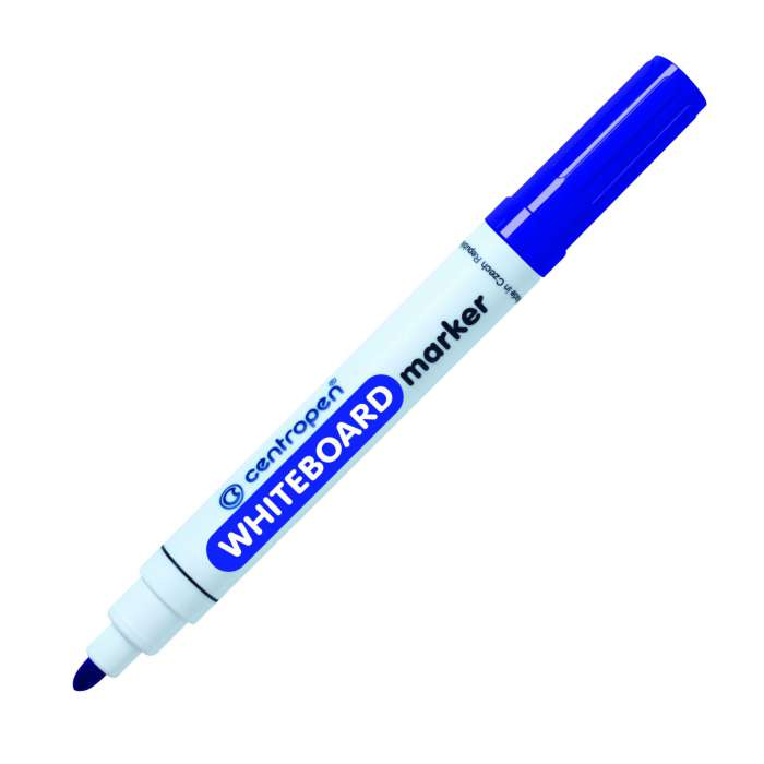 Popisovač na bílé tabule Centropen 8559 - kulatý hrot, modrý