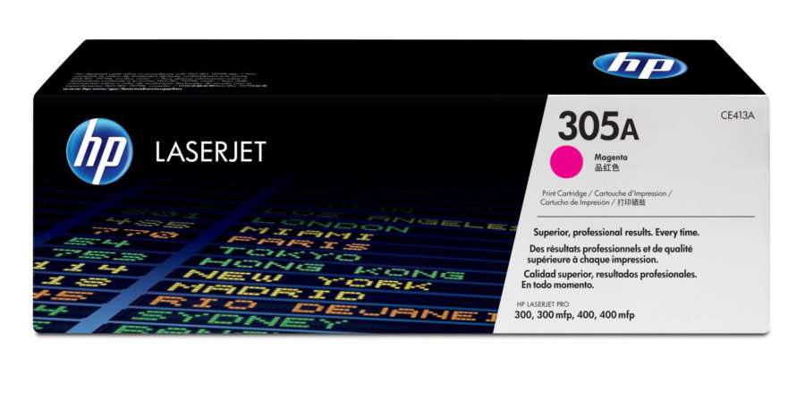 Toner HP CE413A, č. 305A - purpurový