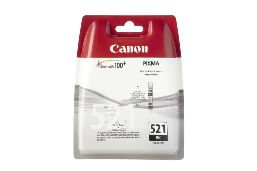Cartridge Canon CLI-521BK - černý