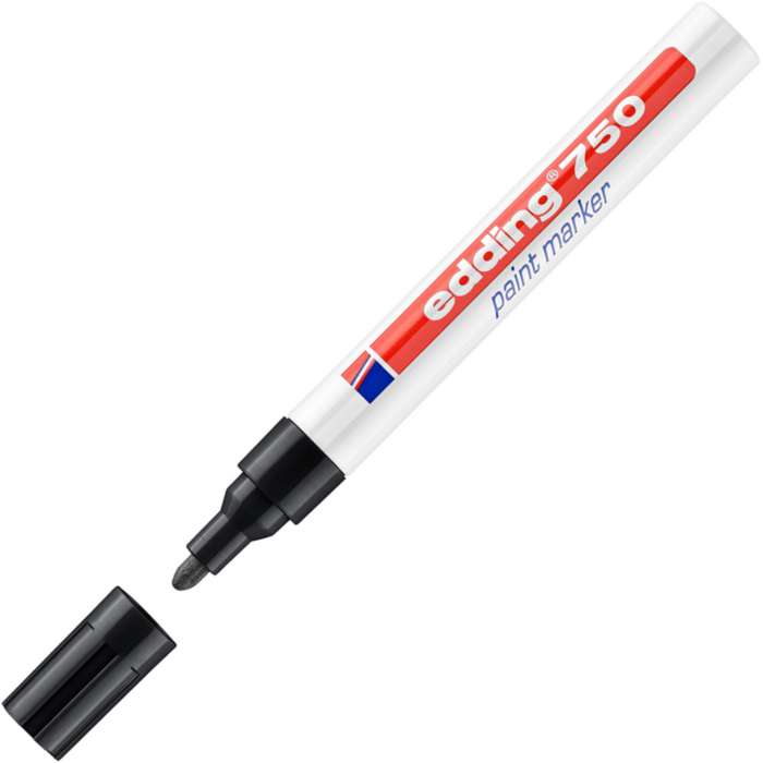 Lakový popisovač Edding 750 - černý