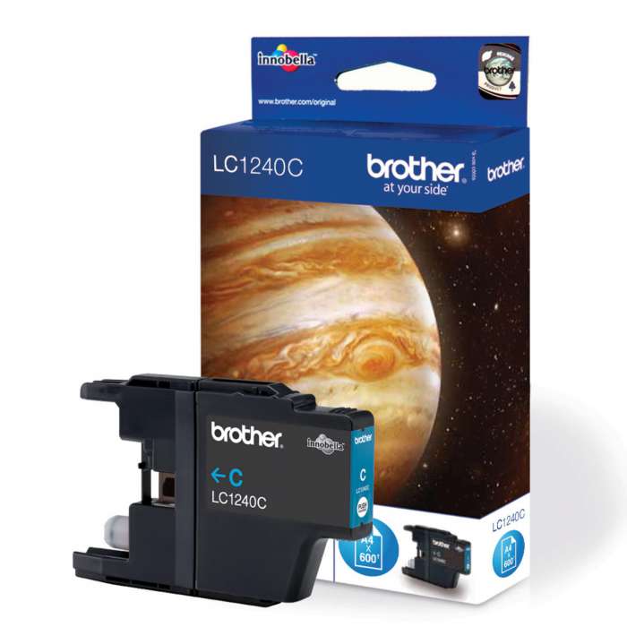 Cartridge Brother LC-1240C - azurový
