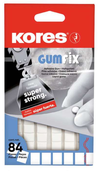 Lepicí guma Kores Gumfix - 84 ks, 50 g