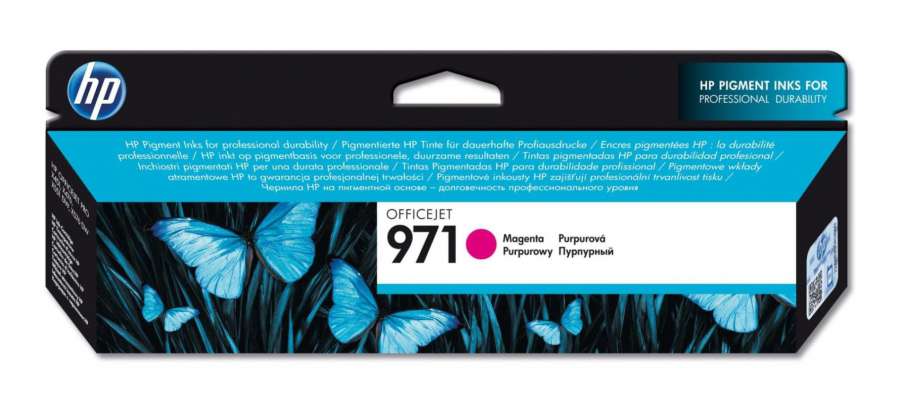 Cartridge HP CN623AE, č. 971 - purpurový