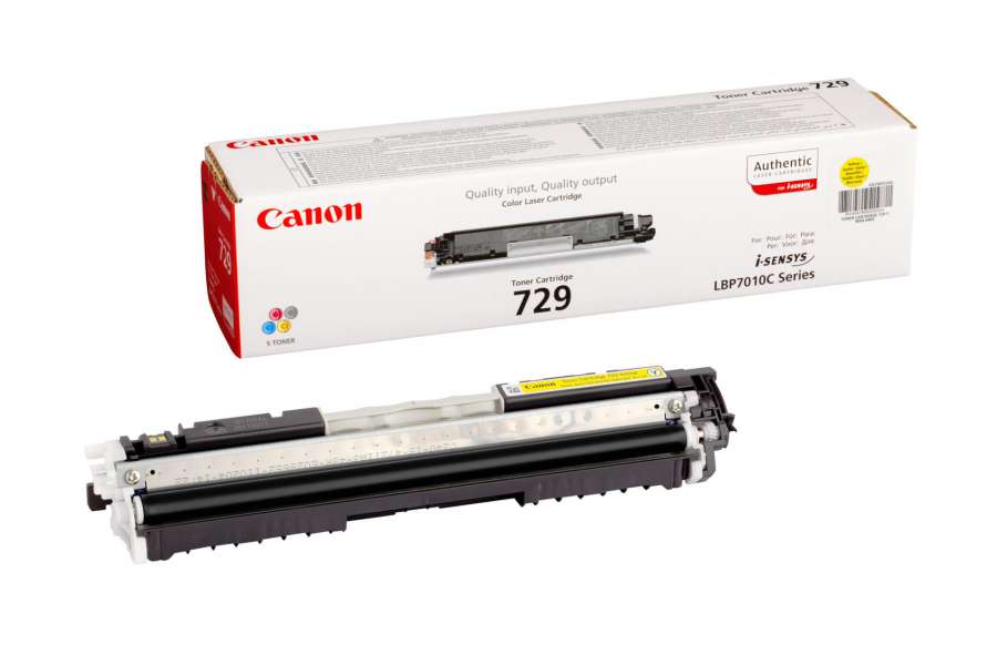 Toner Canon CRG-729Y - žlutý