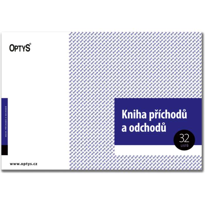 Kniha příchodů a odchodů - nepropisovací, nečíslovaná, A4, 32 listů