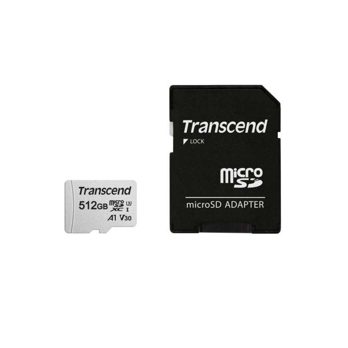 Transcend 512GB microSDXC 300S UHS-I U3 V30 A2