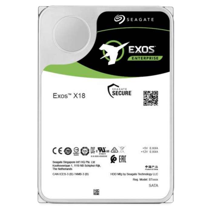 Seagate Exos X18 12T 12Gb/s (ST12000NM004J)