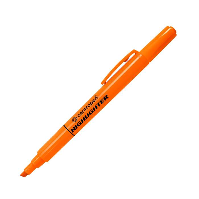 Zvýrazňovač Centropen 8722 - oranžový