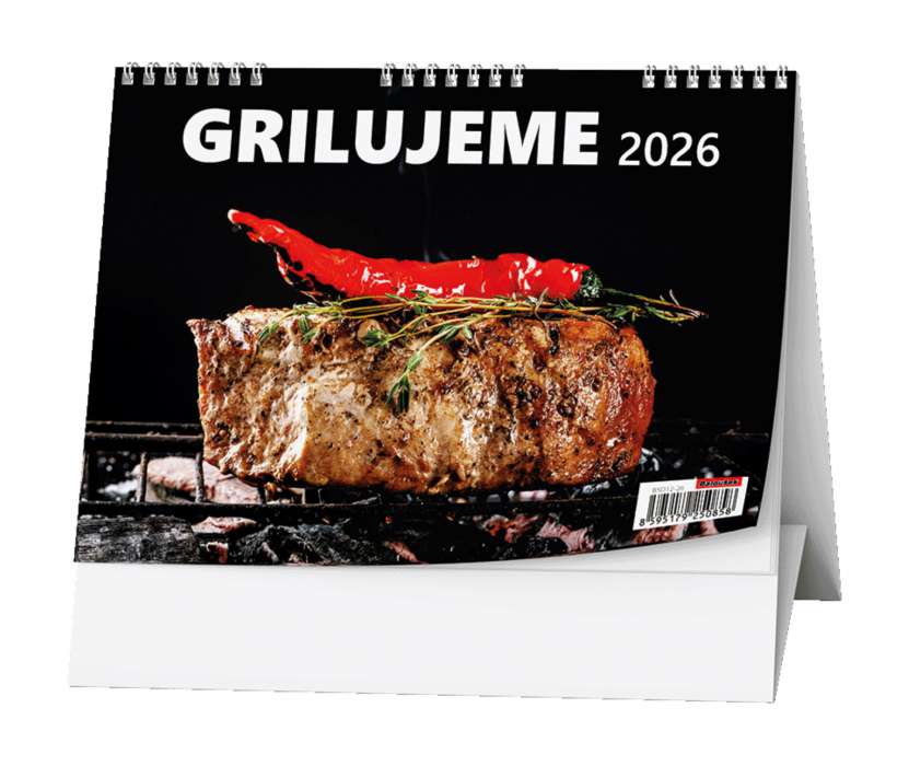 Stolní kalendář 2026 Grilujeme