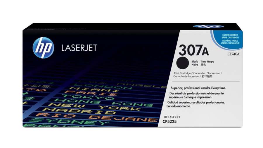 Toner HP CE740A, č. 307A - černý