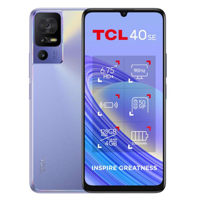 TCL 40SE 4/128 GB, Twilight Purple