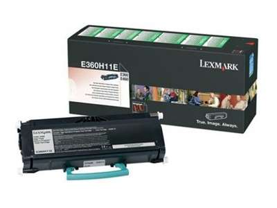 Toner Lexmark E360H11E - černá