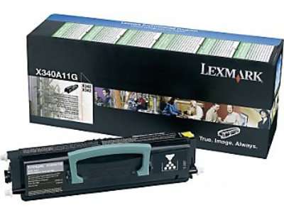 Toner Lexmark X340A11G - černá
