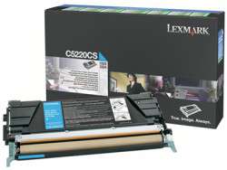 Toner Lexmark C5220CS - azurová