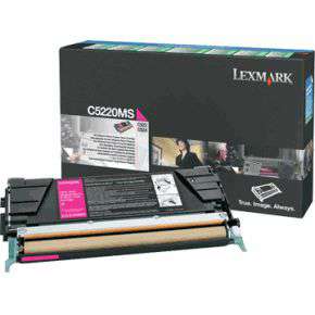 Toner Lexmark C5220MS - purpurová