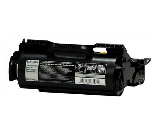 Toner Lexmark 64016HE - černá