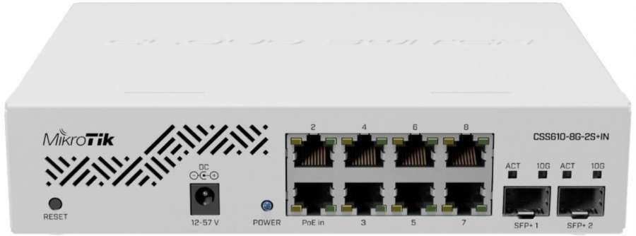 Mikrotik Cloud Smart CSS610-8G-2S+IN