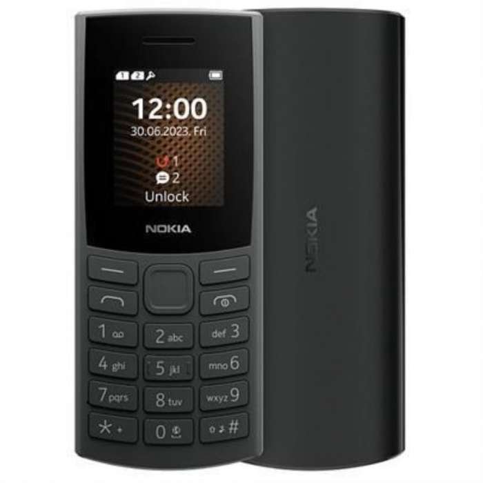 Nokia 105 Dual SIM 4G, Black
