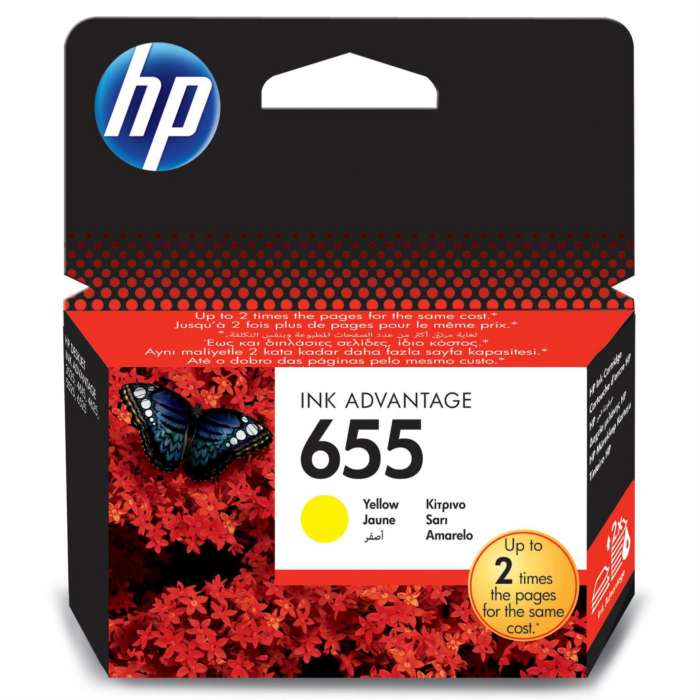 Cartridge HP CZ112AE, č. 655 - žlutý