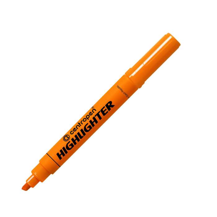 Zvýrazňovač Centropen 8552 - oranžový
