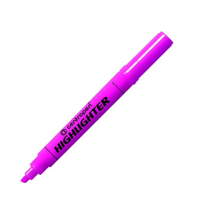 Zvýrazňovač Centropen 8552 - růžový