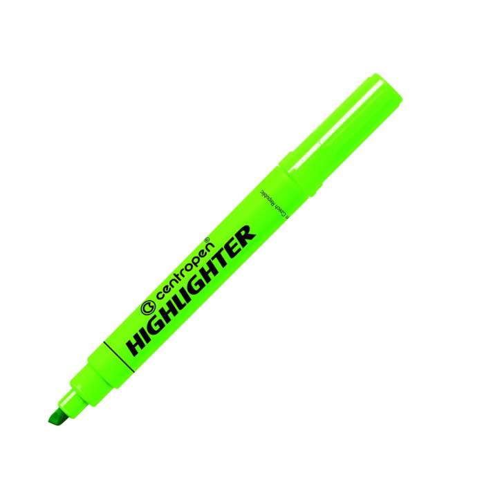 Zvýrazňovač Centropen 8552 - zelený