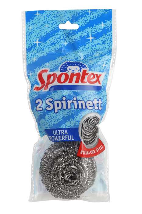 Drátěnka Spontex - nerezové, 2 ks