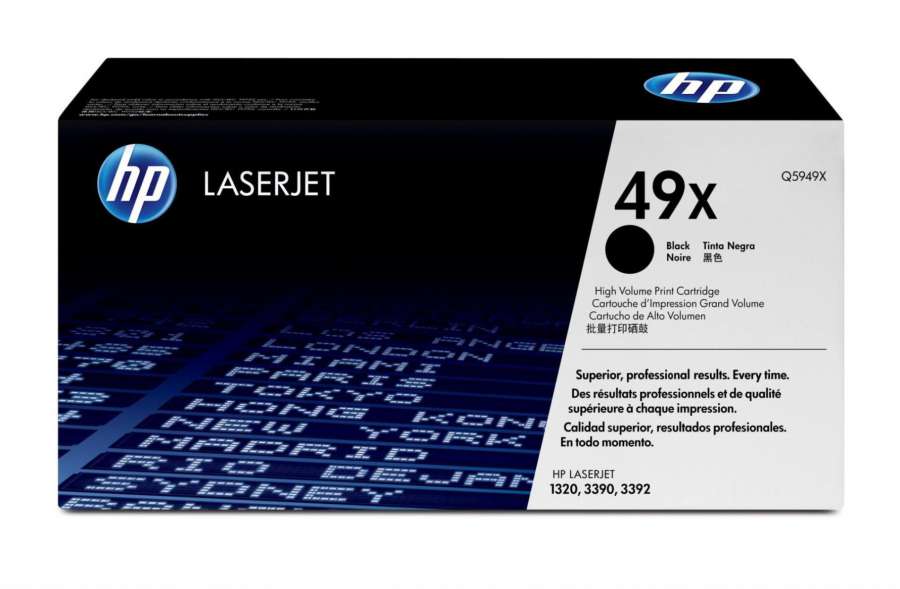 Toner HP Q5949X, č. 49X - černý