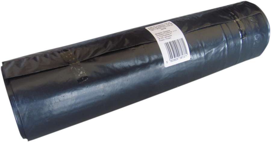 Pytle na odpad - černé, 120 l, 55 mic, 25 ks