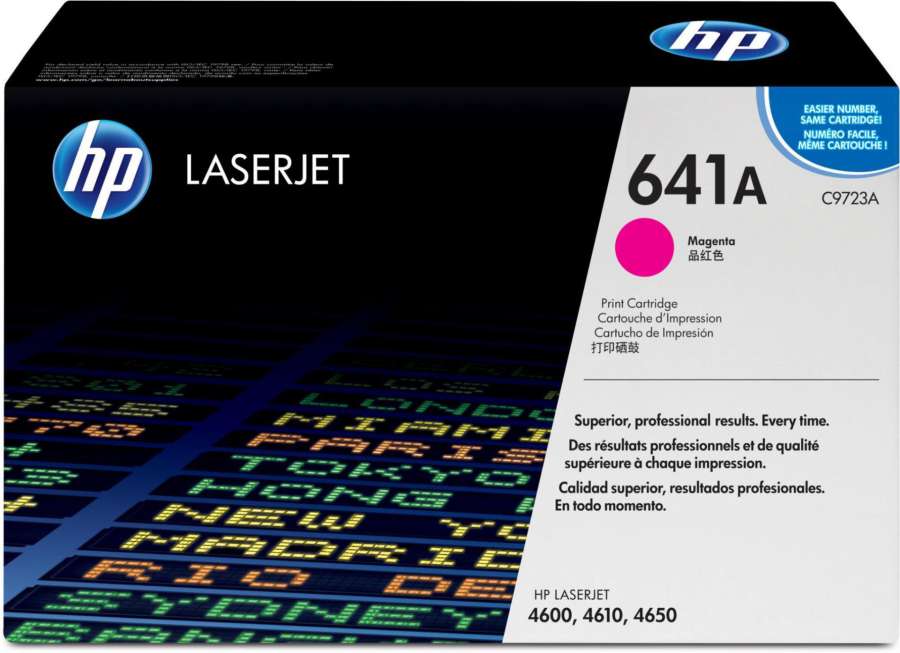 Toner HP C9723A, č. 641A - purpurový