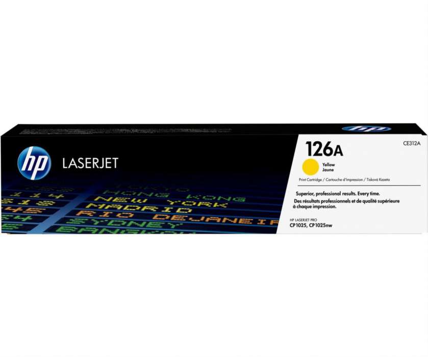 Toner HP CE312A, č. 126A - žlutý