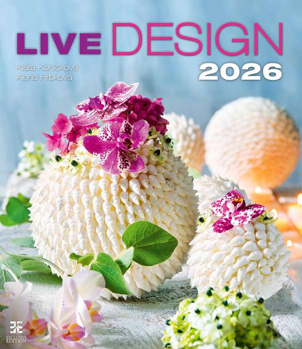 Nástěnný kalendář 2026 Live Design