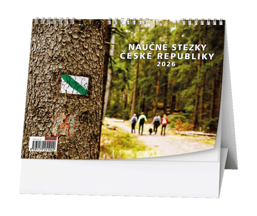 Stolní kalendář 2026 Naučné stezky ČR
