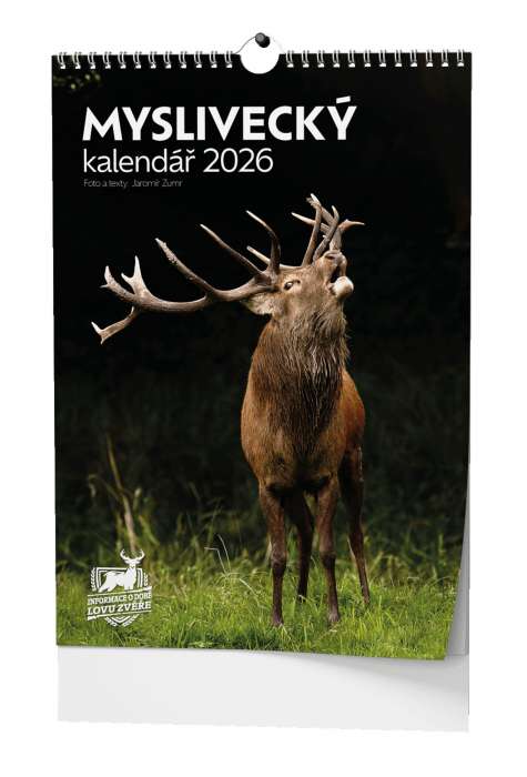 Nástěnný kalendář 2026 Myslivecký kalendář