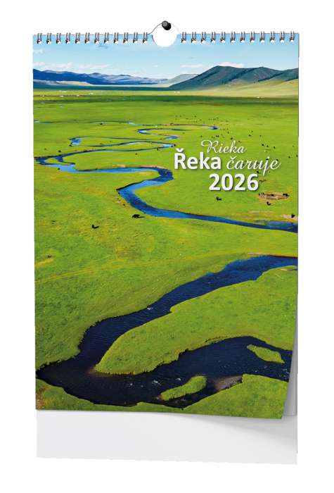 Nástěnný kalendář 2026 Řeka čaruje
