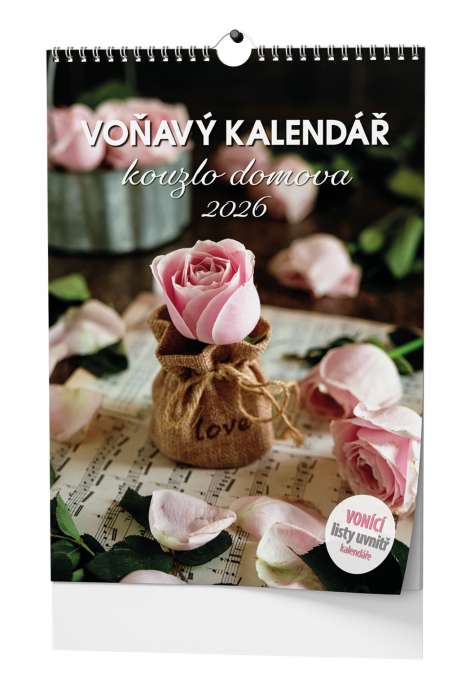 Nástěnný kalendář 2026 Kouzlo domova