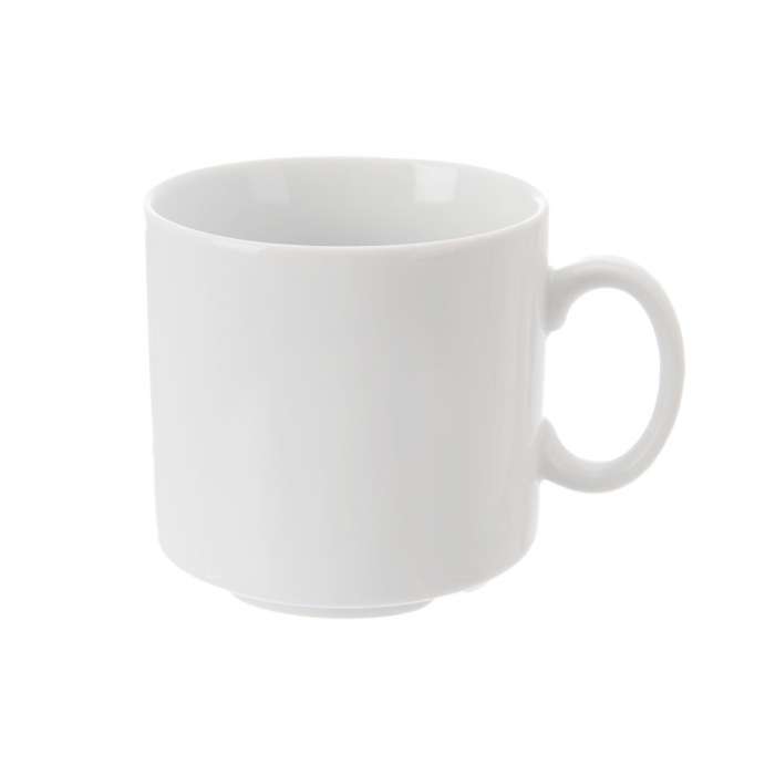 Hrnek Orion Mona Tonda - porcelánový, stohovatelný, 0,3 l, 1 ks
