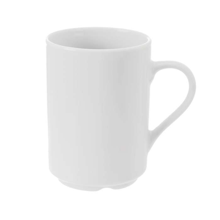 Hrnek Orion Mona Tonda - porcelánový, stohovatelný, 0,29 l, 1 ks