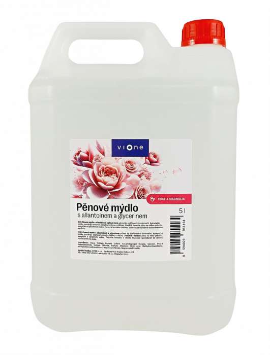 Pěnové mýdlo Lavon - růže a magnolie- 5 L