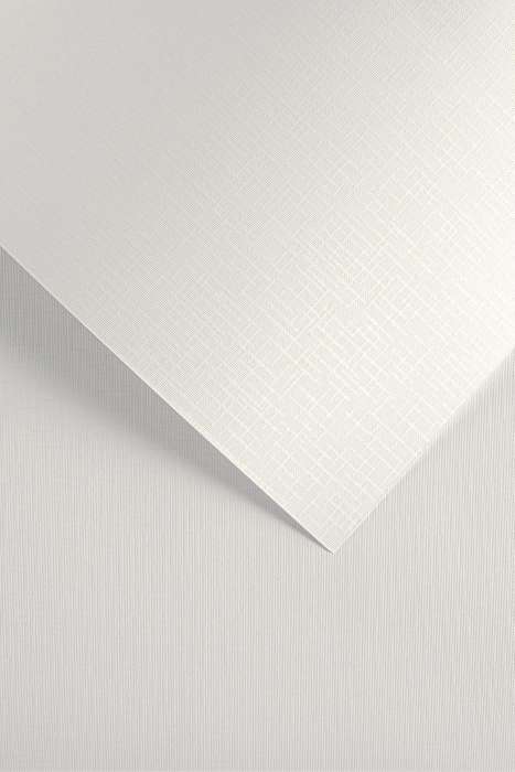 Ozdobný papír A4 Cloth - 180 g/m2, bílý, 20 listů