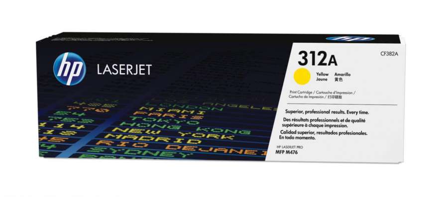 Toner HP CF382A, č. 312A - žlutý