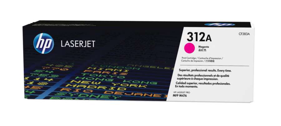 Toner HP CF383A, č. 312A - purpurový