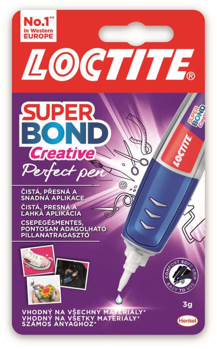 Vteřinové lepidlo Loctite Perfect Pen - gel, 3 g